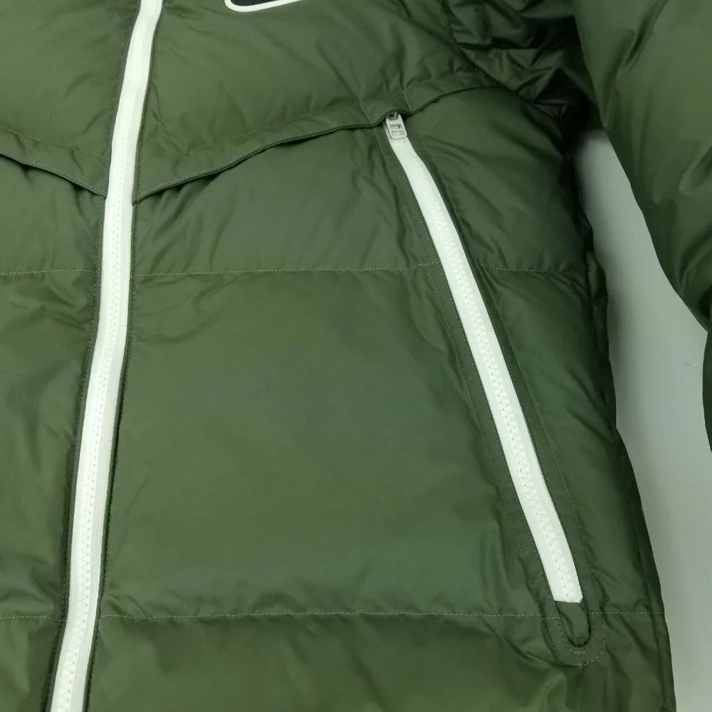 Nike Sportswear Down Fill Windrunner Twilight Marsh CU4404 380 Size Extra Small - Picture 6 of 8